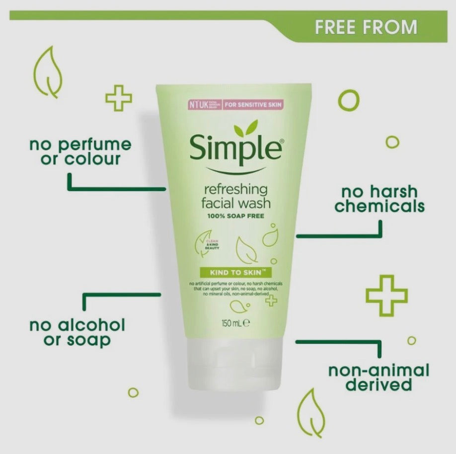 Simple Refreshing Facial Wash 150ml