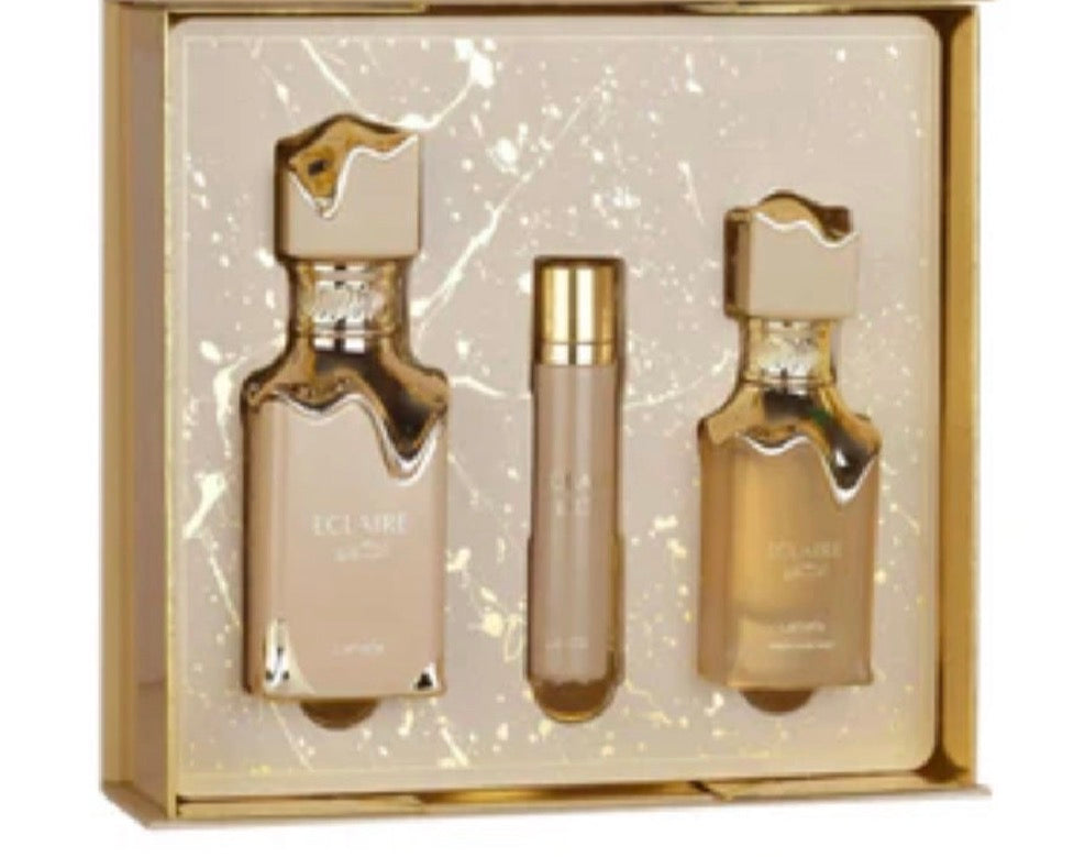 Eclaire Perfume 3pcs Gift Set Lattafa