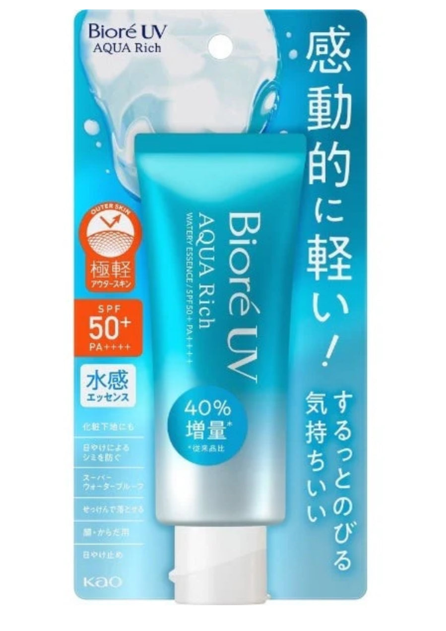 Biore UV Aqua Rich Watery Essence SPF 50+/PA++++ (70g) Sunscreen