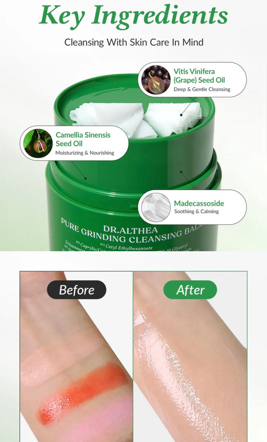 Dr Althea Pure Grinding Cleansing Balm 50ml | Makeup Remover & Gentle Cleansing Balm UK