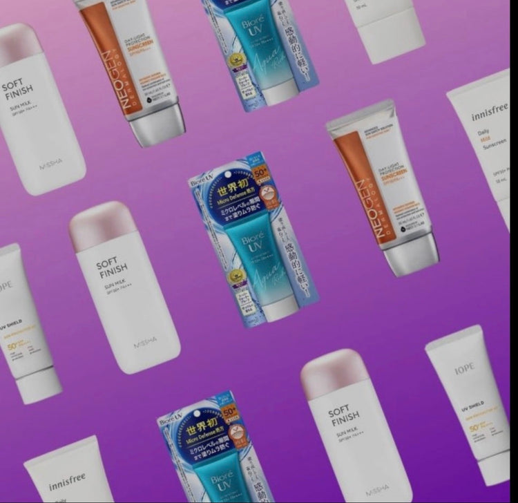 Face Sunscreens SPF50+ for Daily UV Protection
