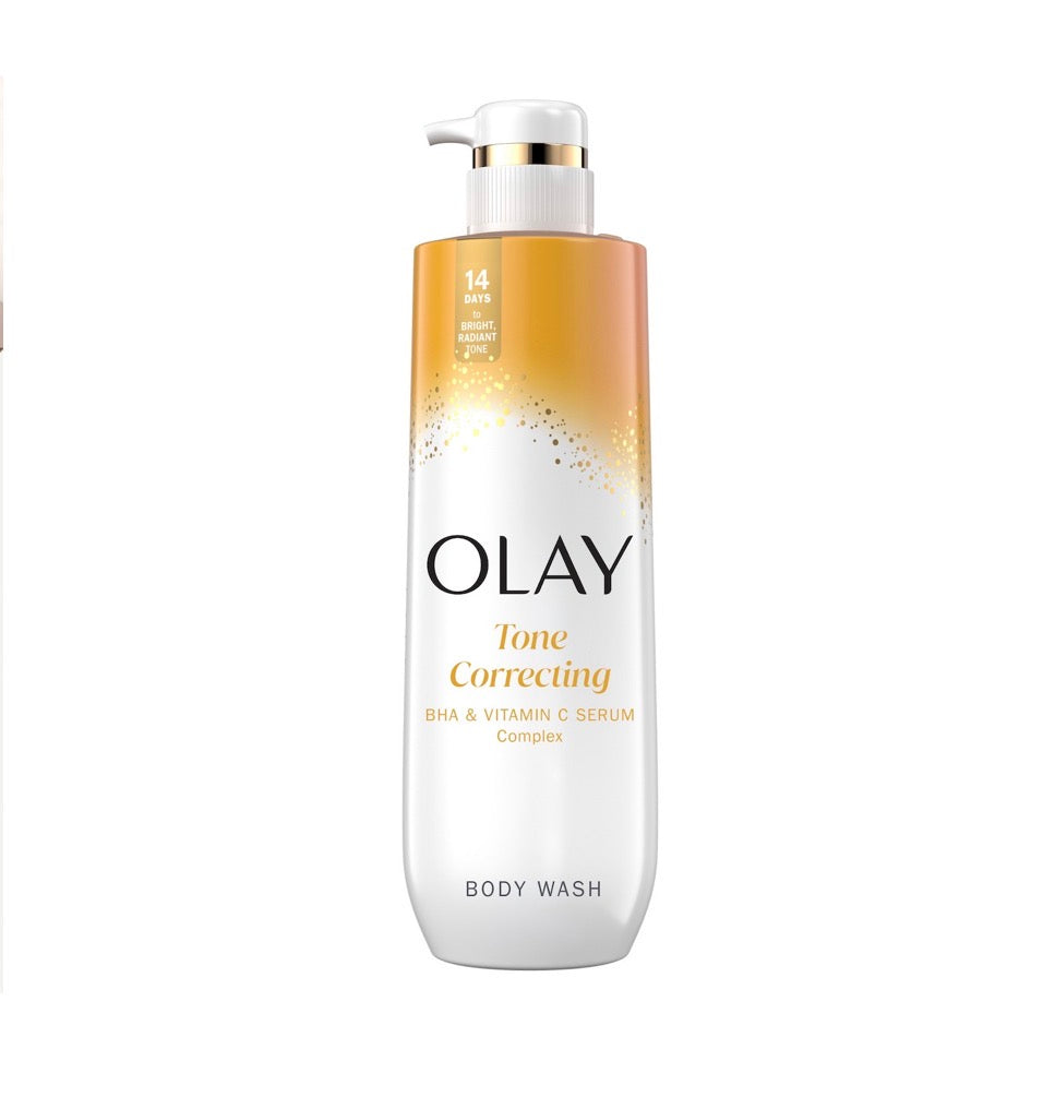 Olay Tone Correcting with BHA & Vitamin C Serum Complex Body Wash 20oz (591ml)