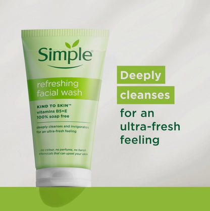 Simple Refreshing Facial Wash 150ml