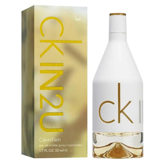 CKIN2U For Her (Ladies 50ml EDT) Calvin Klein