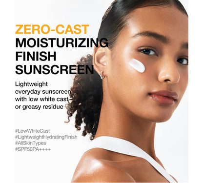 Anua Zero Cast Moisturizing Finish Sunscreen 50ml