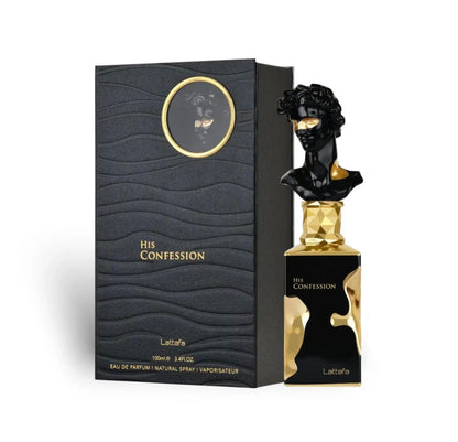Lattafa His Confession Eau de Parfum 100ml – Luxury Men’s Fragrance