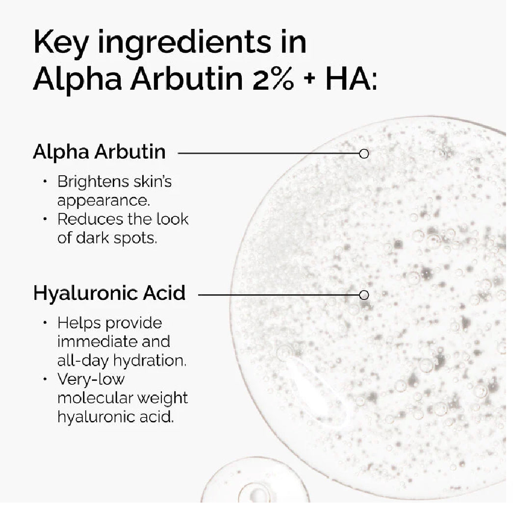 The Ordinary Alpha Arbutin 2% + HA Serums 30ml