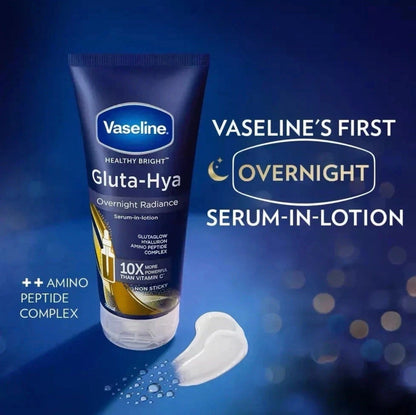 Vaseline Gluta-Hya Overnight Radiance Repair - Brightening Night Body Lotion 200ml