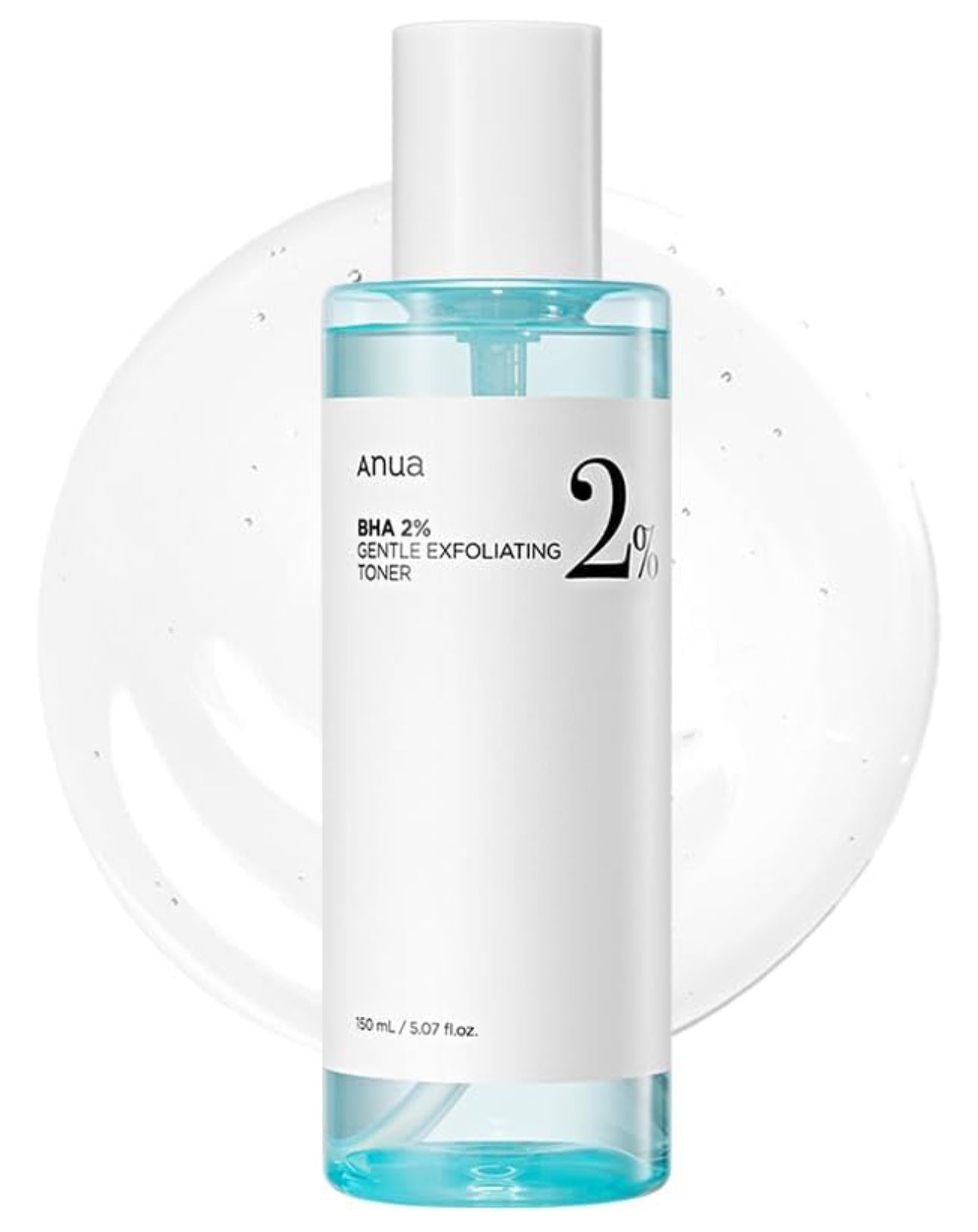 ANUA BHA 2% Gentle Exfoliating Toner for Acne-Prone & Oily Skin 150ml
