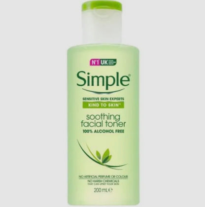 Simple Soothing Facial Toner 200ml