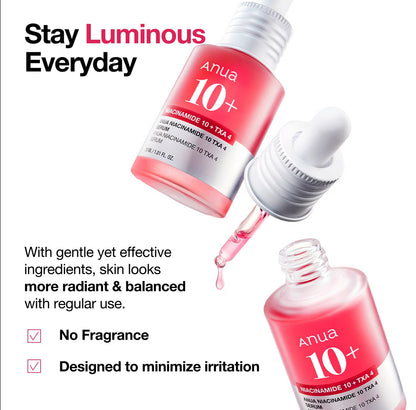 Anua Niacinamide 10% TXA 4% 30mls
