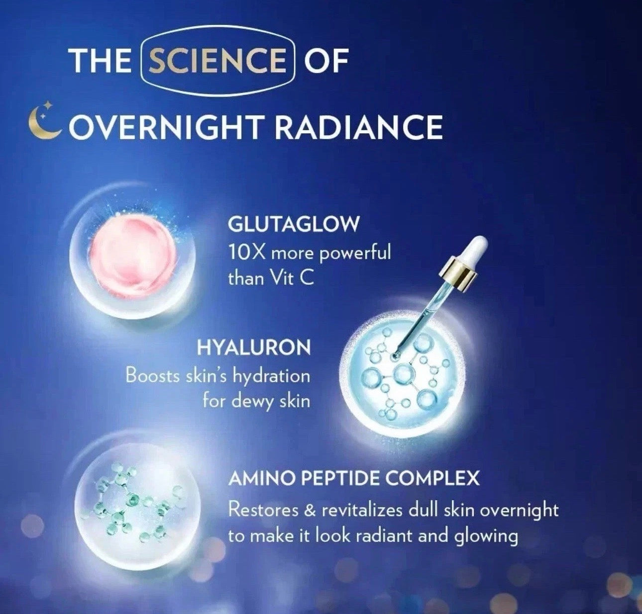 Vaseline Gluta-Hya Overnight Radiance Repair - Brightening Night Body Lotion 200ml