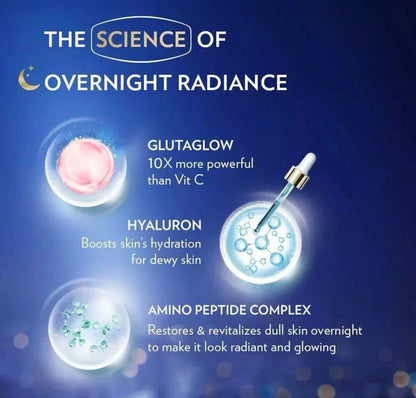 Vaseline Gluta-Hya Overnight Radiance Repair - Brightening Night Body Lotion 200ml