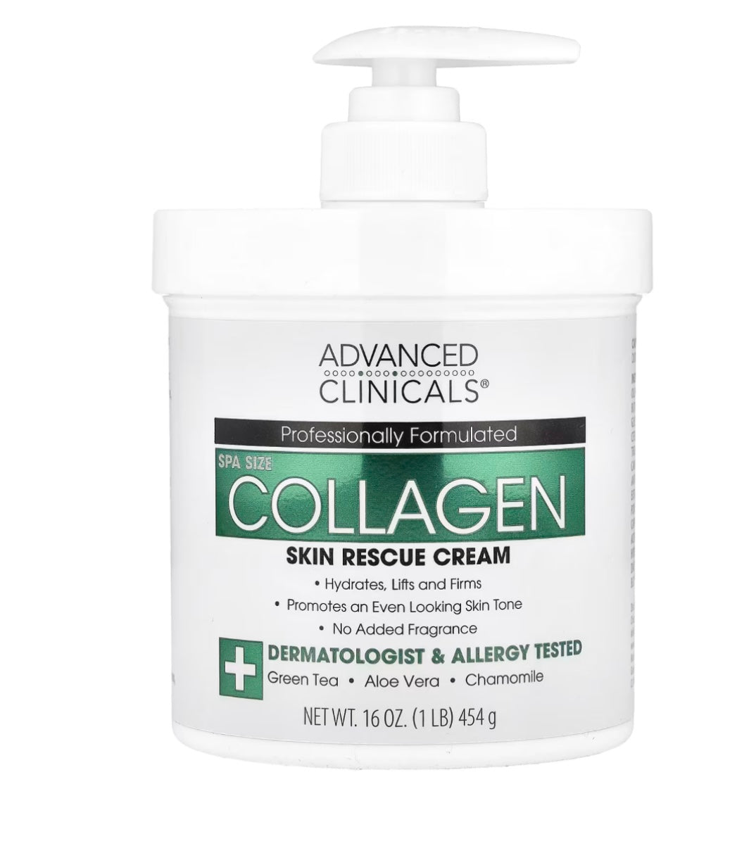 Advanced Clinicals Retinol Cream 454g