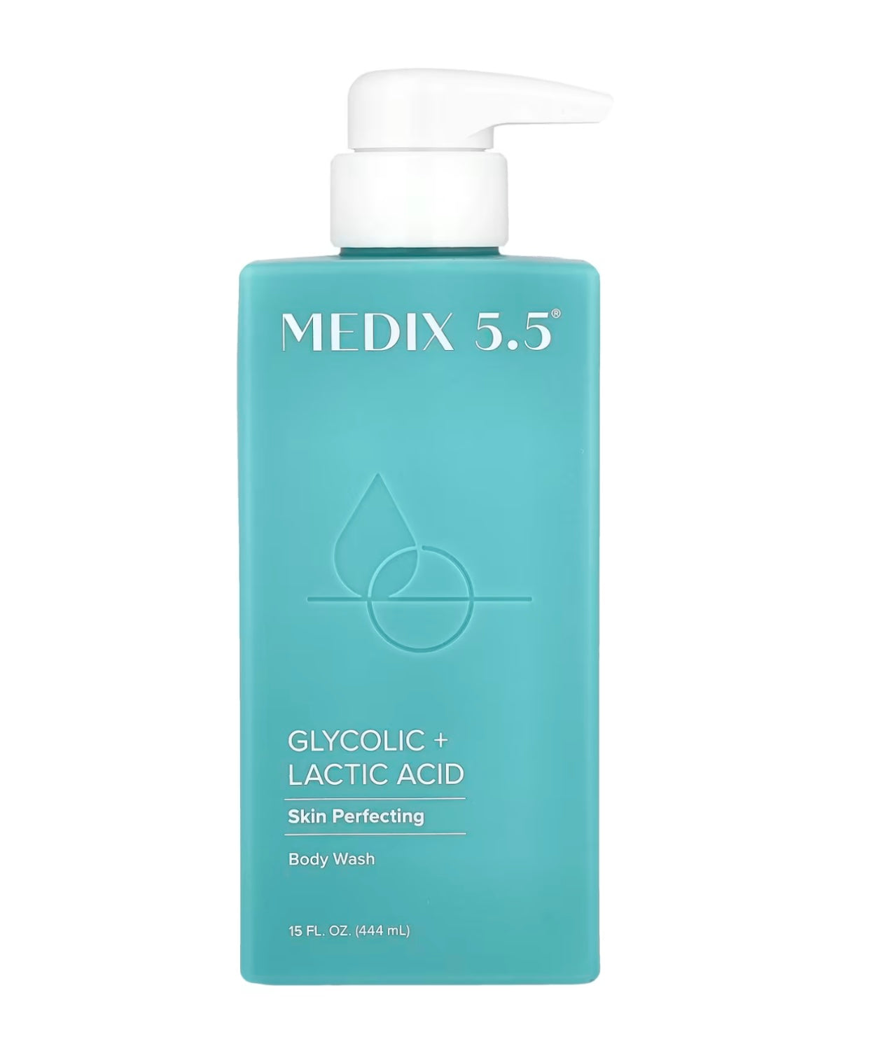 Medix 5.5 Glycolic & Lactic Acid Body Wash 444mls