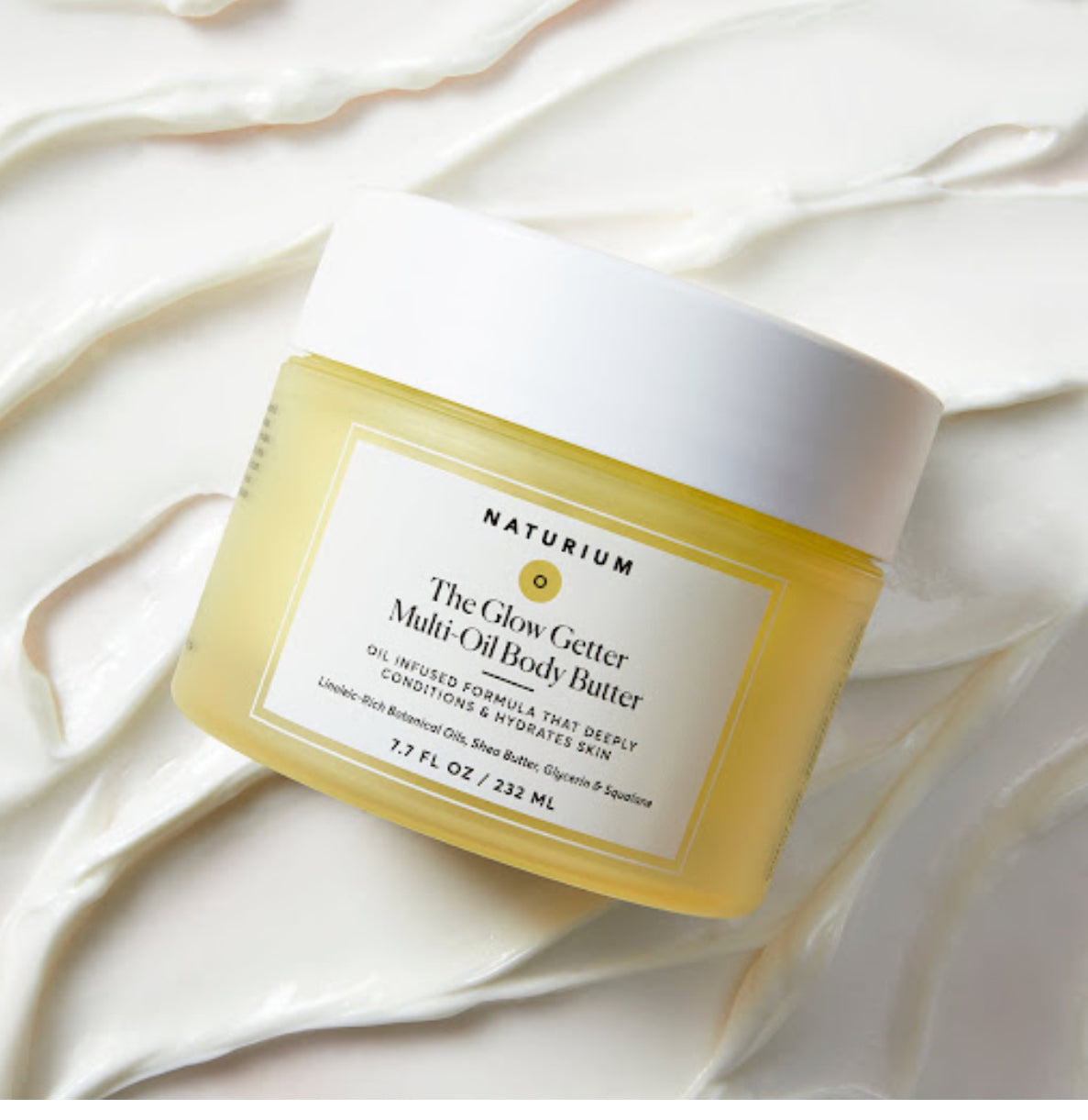 Naturium The Glow Getter Multi-Oil Body Butter 232ml – Hydrating Glow Moisturiser