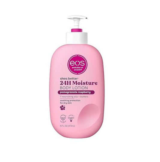 Eos Pomegranate & Raspberry Body Lotion 473ml – Shea Butter Moisturising Lotion