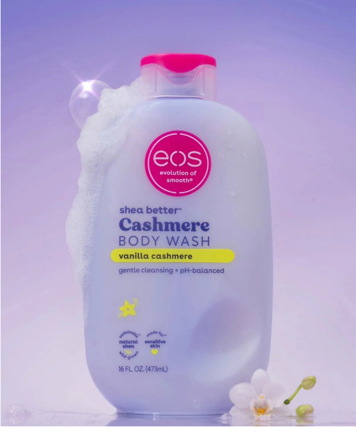 Eos Vanilla Cashmere Body Wash 473ml