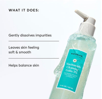 NATURIUM Niacinamide Cleansing Gelee 3%  210ml
