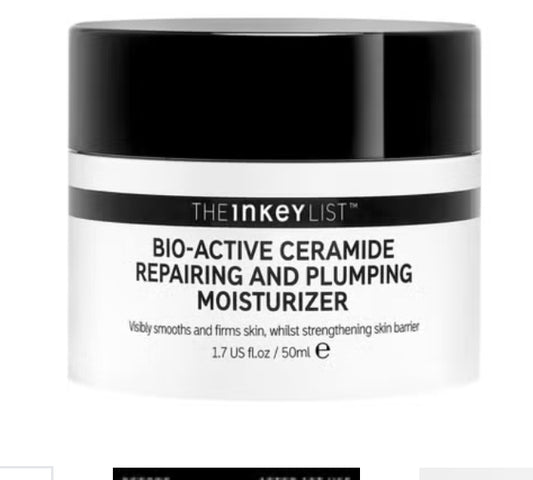 The Inkey List Ceramide Moisturiser – Barrier Repair & Hydrating Face Cream 50ml