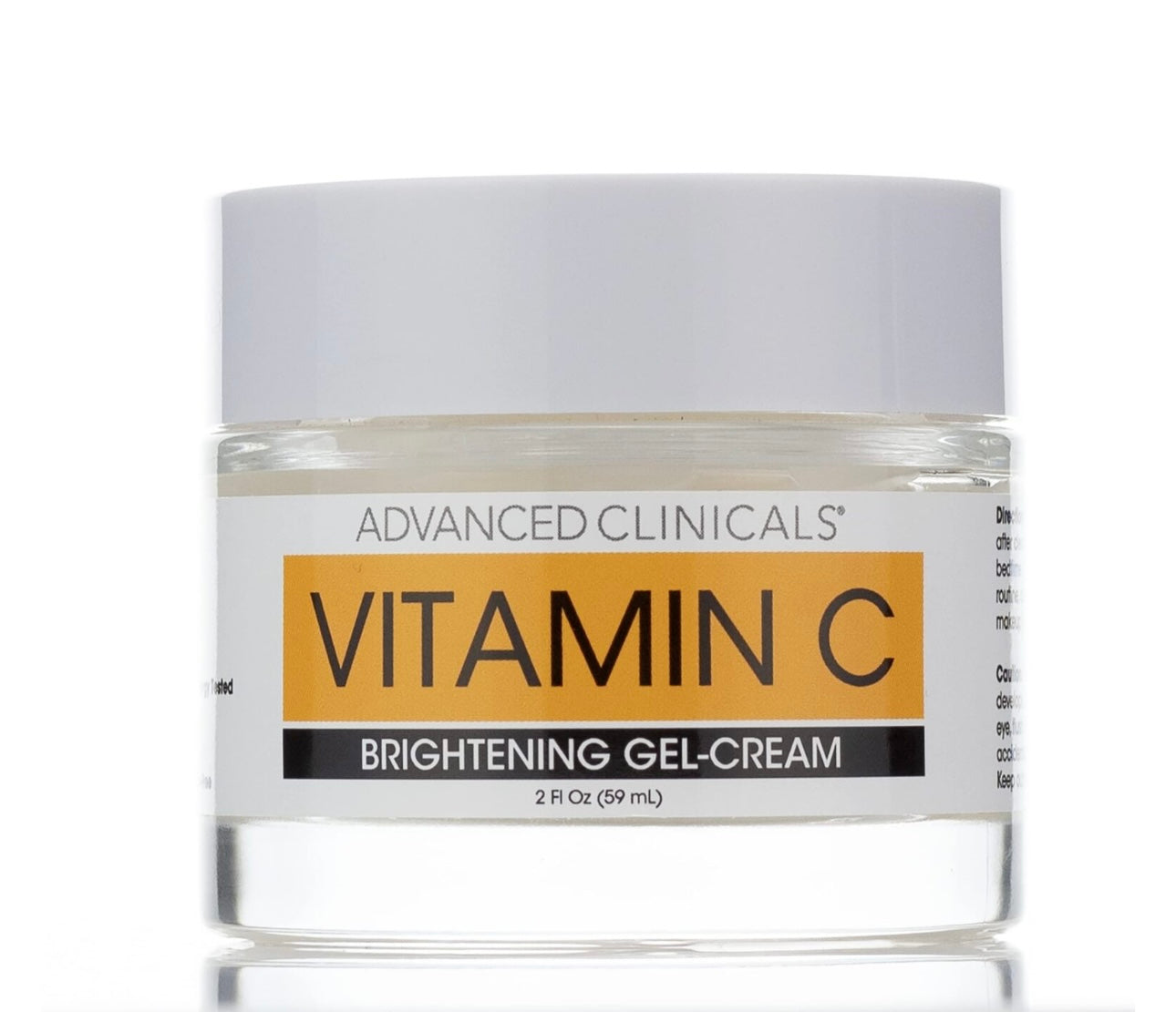 Advanced Clinicals Vit C Brightening Gel-Cream 59mls