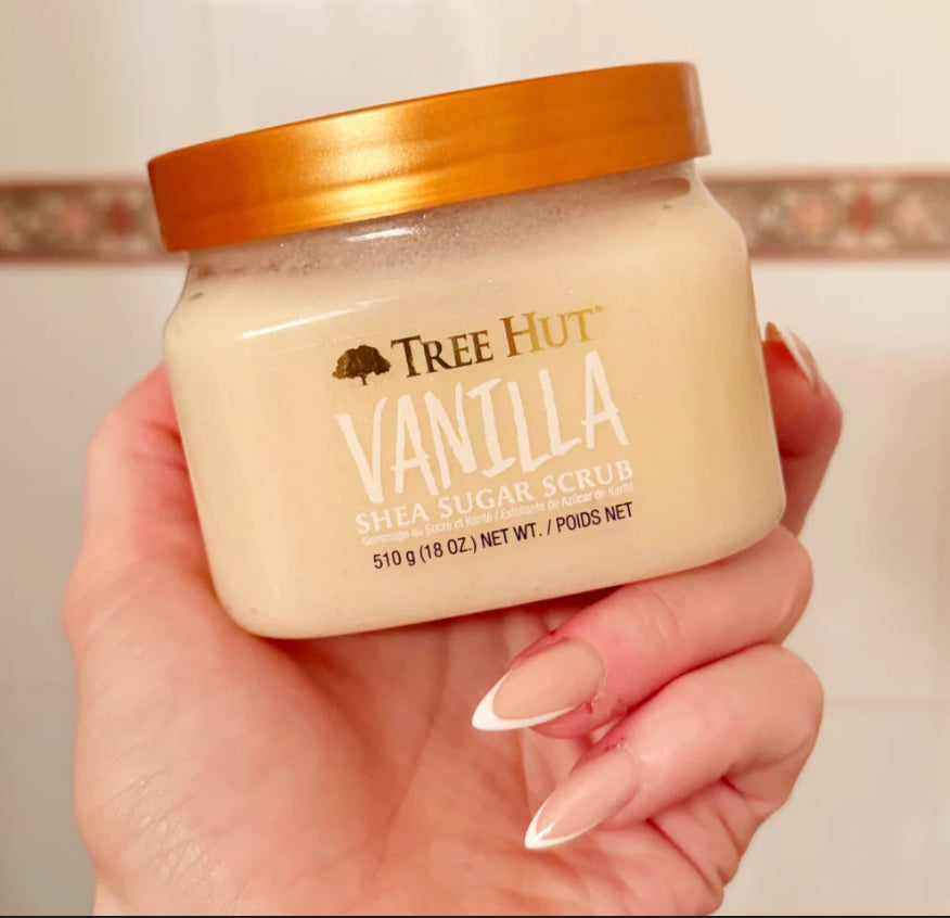 Tree Hut Shea Sugar Body Scrub Vanilla 510g