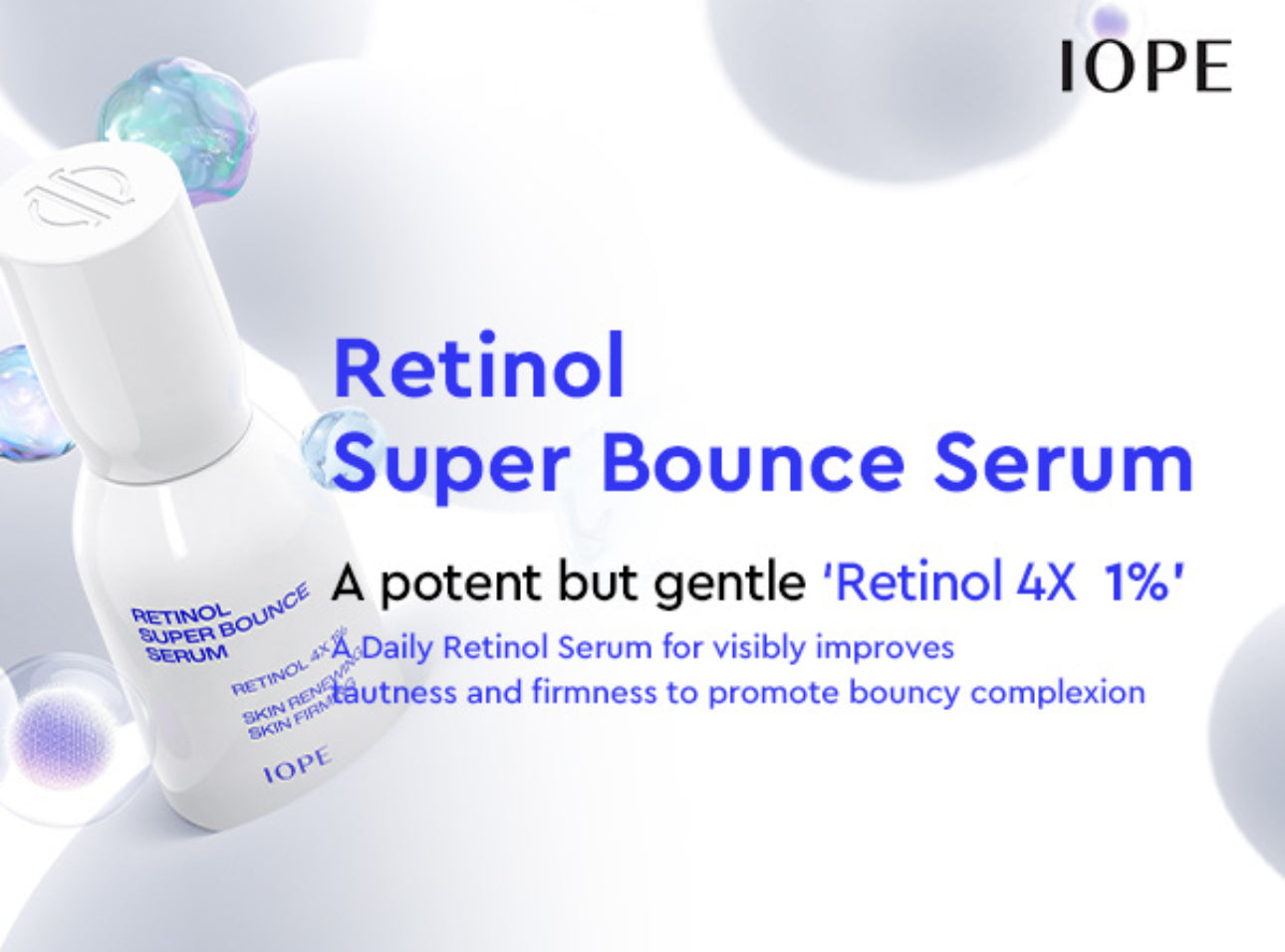 IOPE Retinol Serum | Korean Anti-Ageing Skincare 30ml