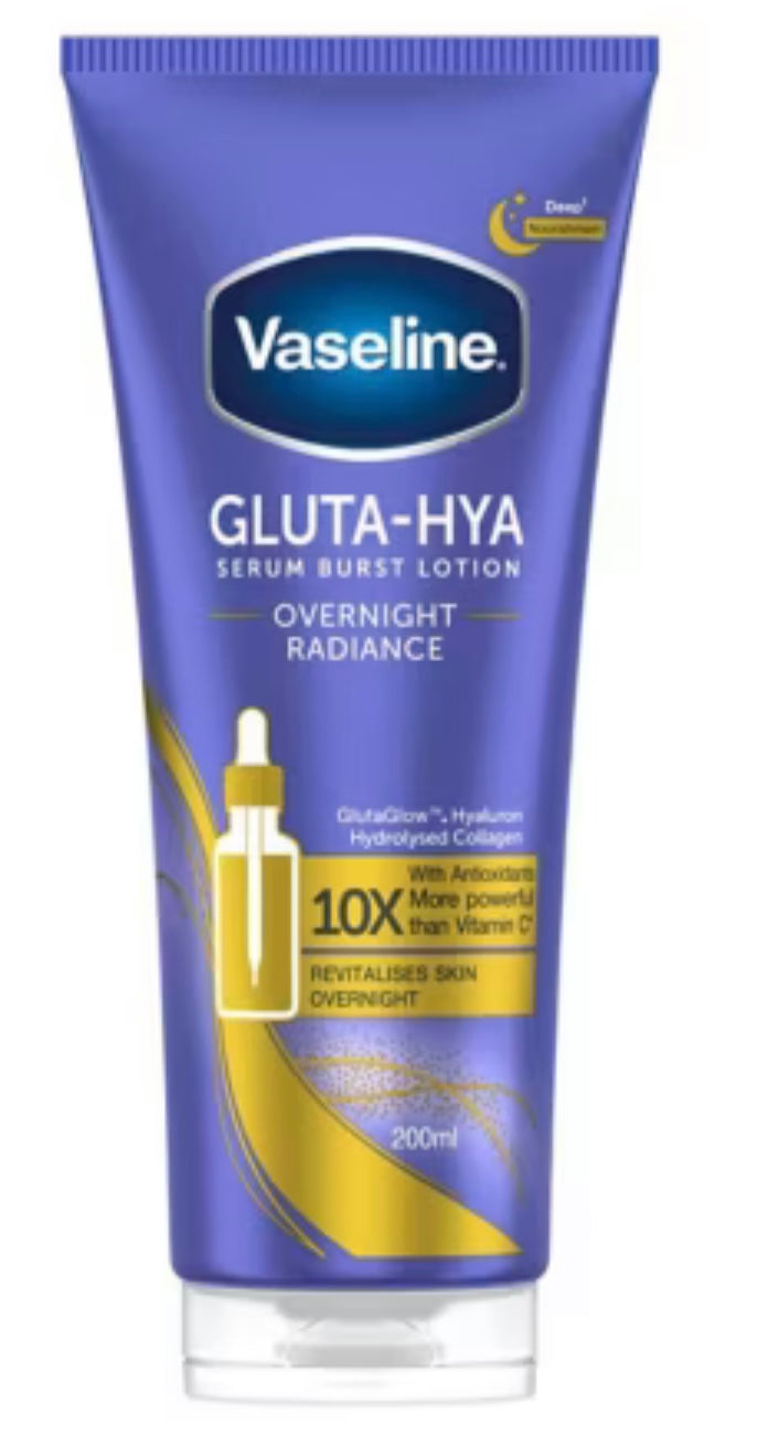 Vaseline Gluta-Hya Overnight Radiance 200mls