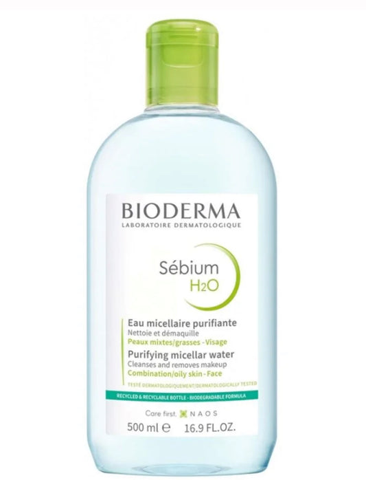 Bioderma Sensibio H2O Micellar Water 500ml – Gentle Cleanser for Sensitive Skin