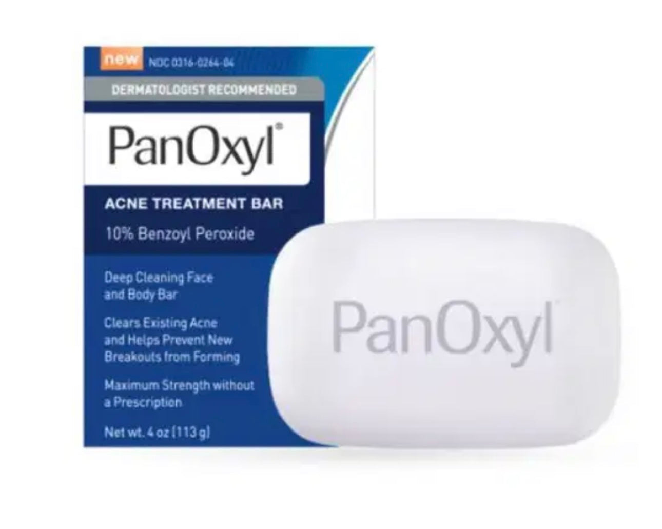Panoxyl Acne Treatment Bar 113G