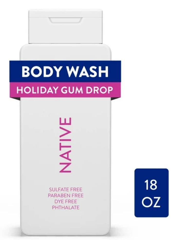 Native Holiday Gumdrop Body Wash 53ls