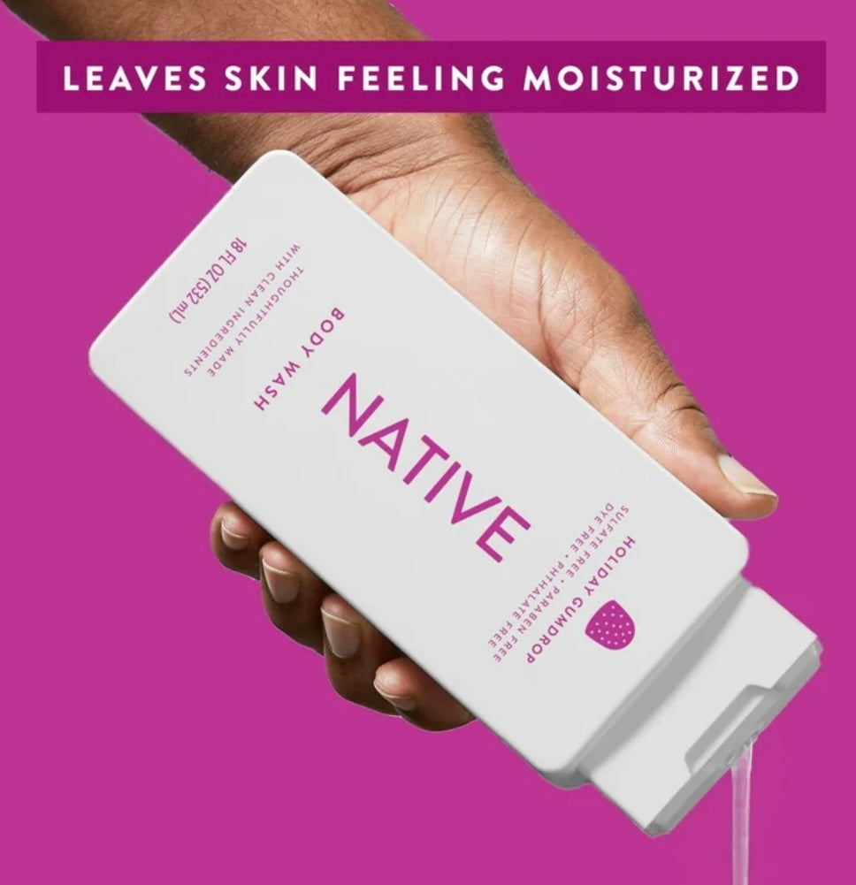 Native Holiday Gumdrop Body Wash