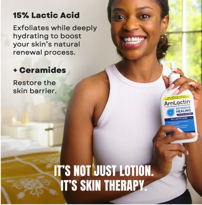 Amlactin 15% AHA Body Lotion For dry , Flacky Skin 225g