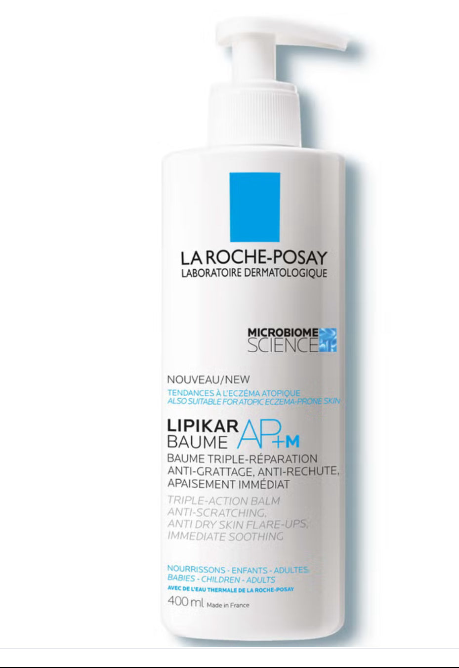 La Roche-Posay Lipikar Balm Ap+M Moisturiser For Dry Skin 400ml