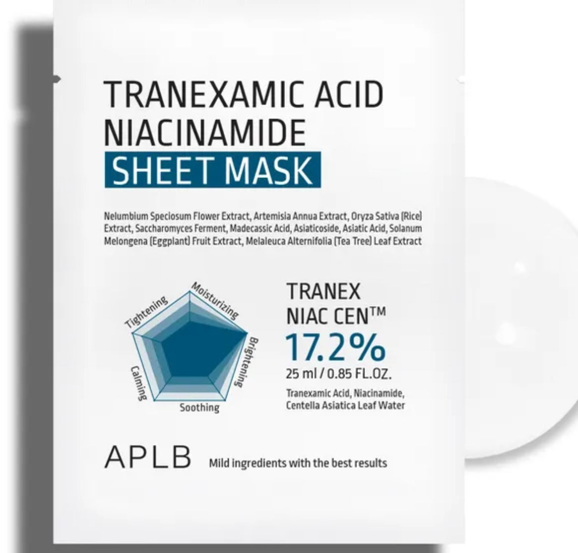 APLB - Tranexamic Acid Niacinamide Sheet Mask