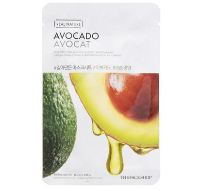 THE FACE SHOP - Real Nature Face Mask 1pc (20 Types)