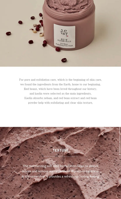 Beauty by Joseon Red bean refreshing Pore mask 140ml