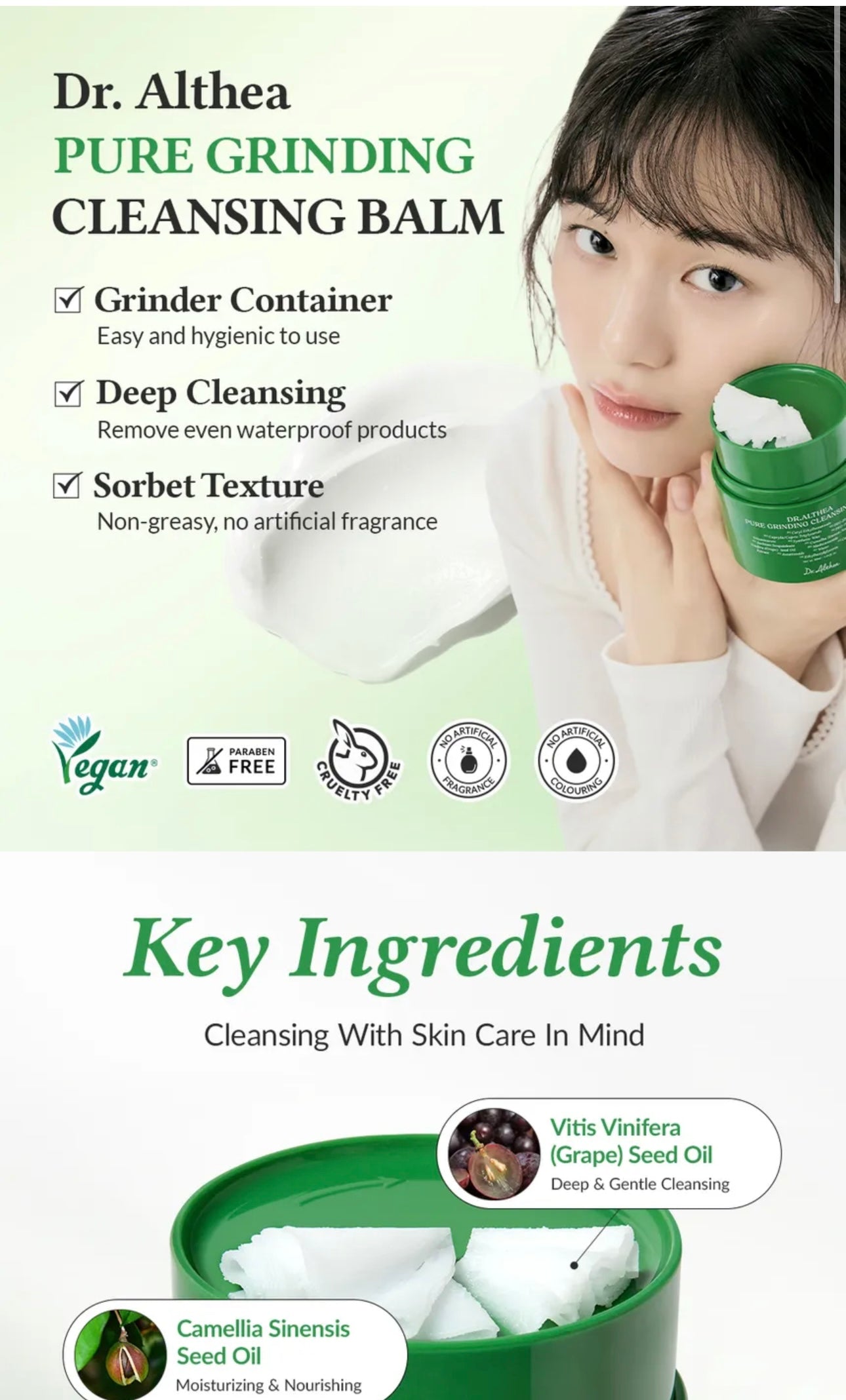 Dr. Althea - Pure Grinding Cleansing Balm 50ml