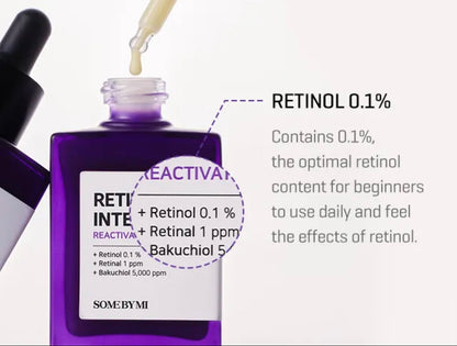 Some By Mi Retinol Intense Reactivating Serum – Anti-Ageing K-Beauty Serum 30ml