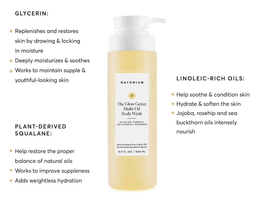 Naturium The Glow Getter Body Wash 500ml