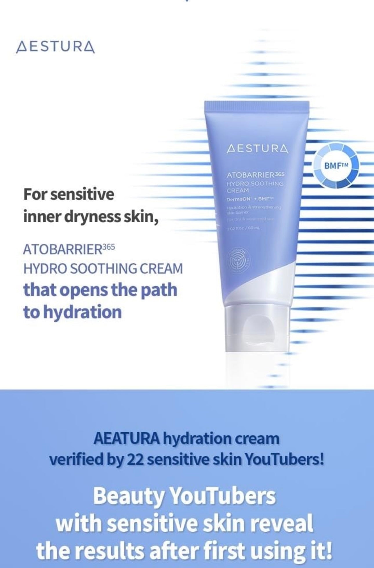 Aestura  Ato Barrier 365 Hydro Soothing Creams 60ml