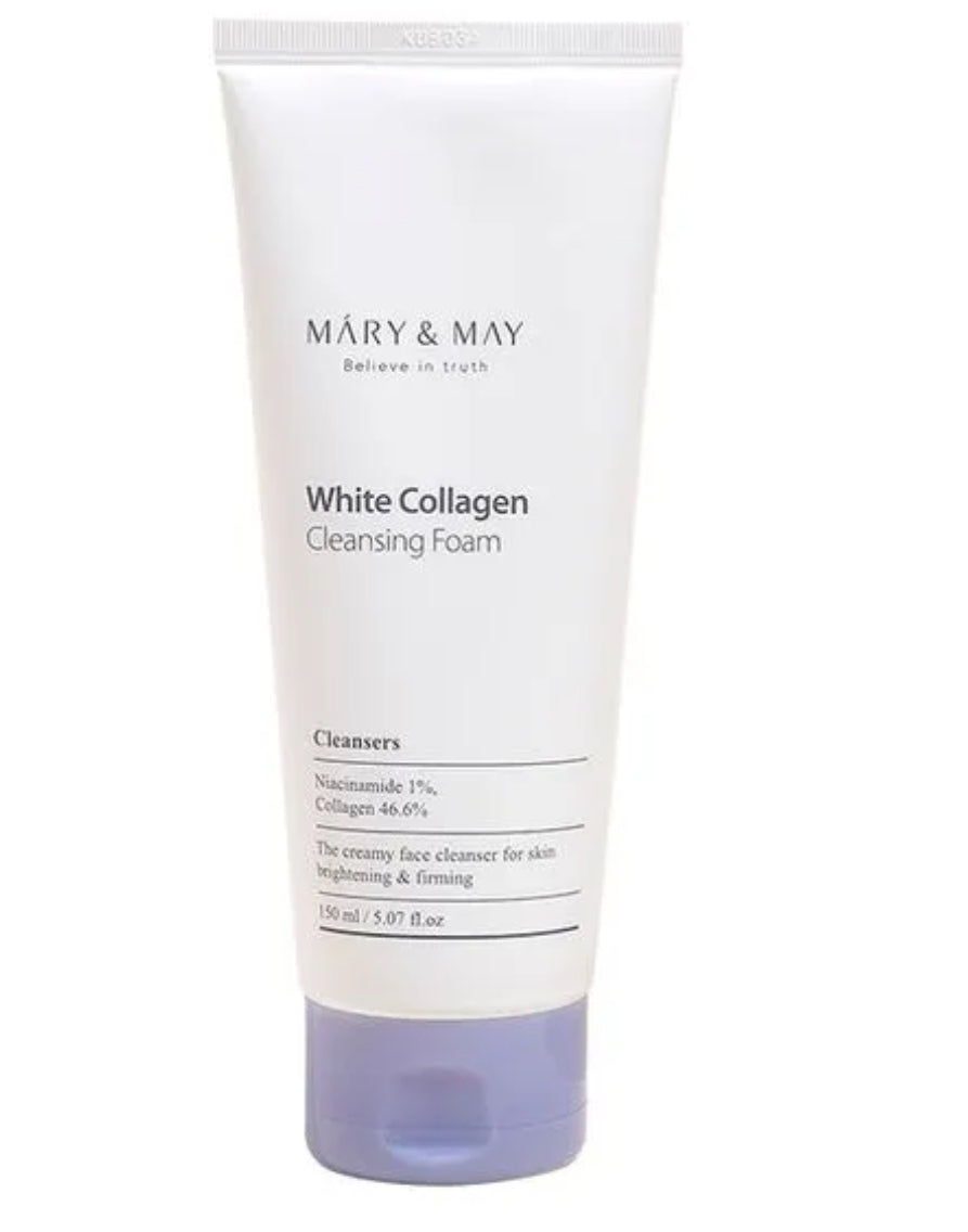 Mary & May - White Collagen Cleansing Foam 150ml
