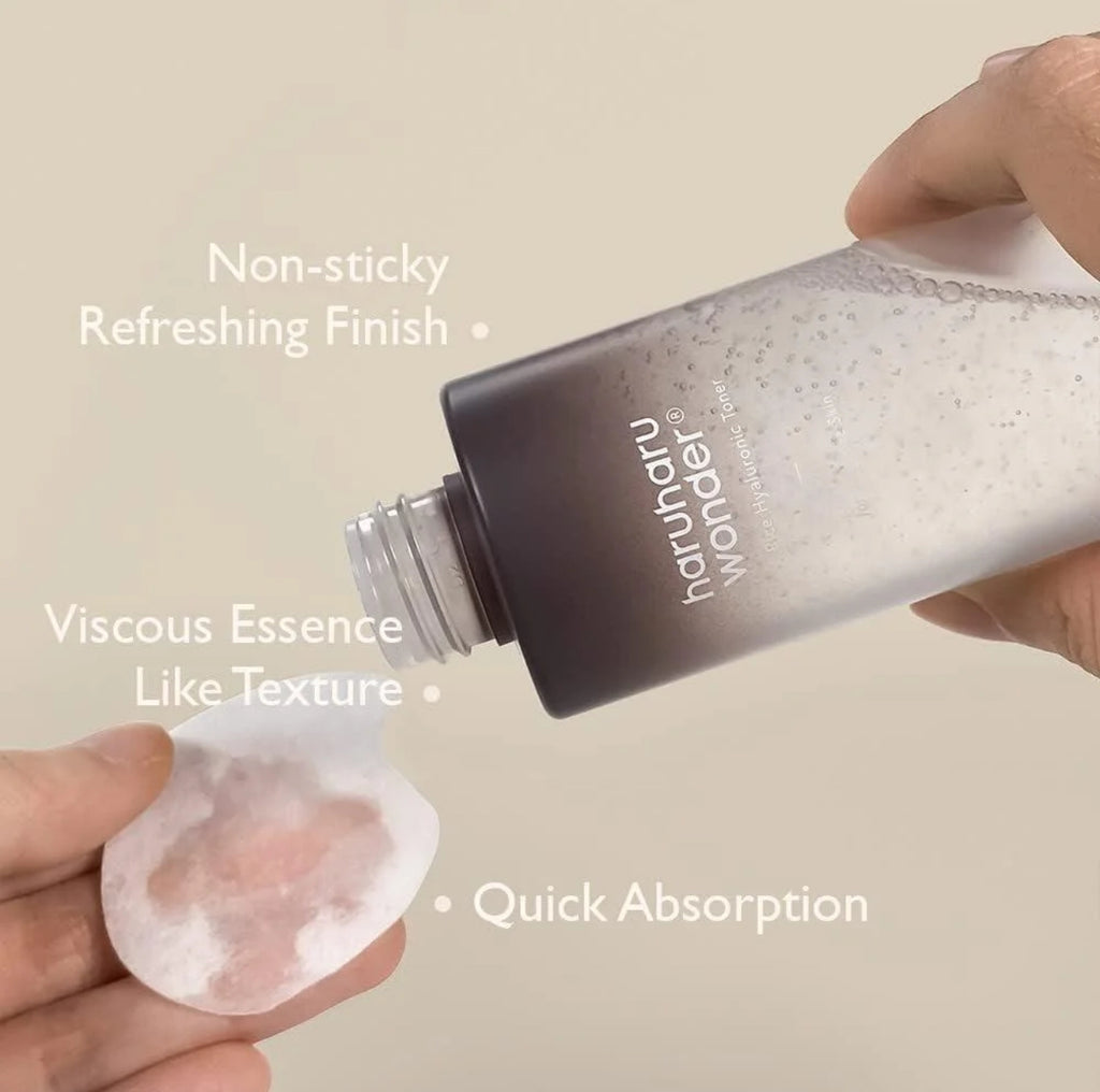 Haruharu Wonder Black Rice Hyaluronic The First Essence for Sensitive Skin Toner 150mls