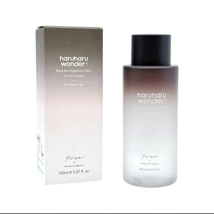 Haruharu Wonder Black Rice Hyaluronic The First Essence for Sensitive Skin Toner 150mls