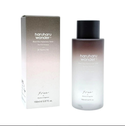 Haruharu Wonder Black Rice Hyaluronic The First Essence for Sensitive Skin Toner 150mls