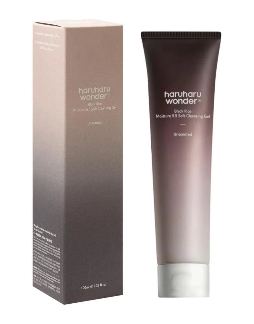 Haruharu Wonder Black Rice Moisture 5.5 Soft Cleansing Gel 100ml