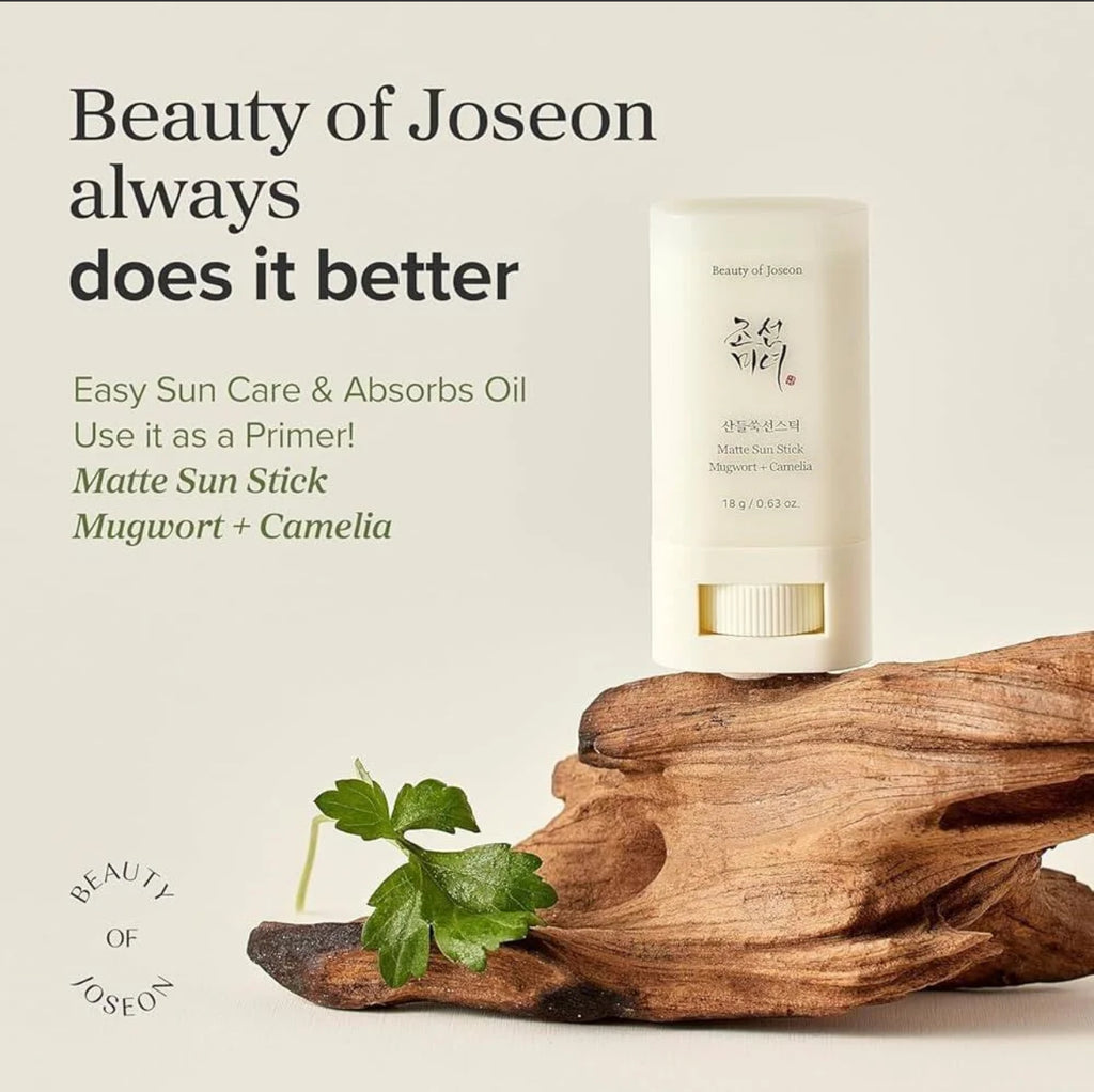 Beauty Of Joseon Matte Sun Stick Mugwort + Camelia - 18g