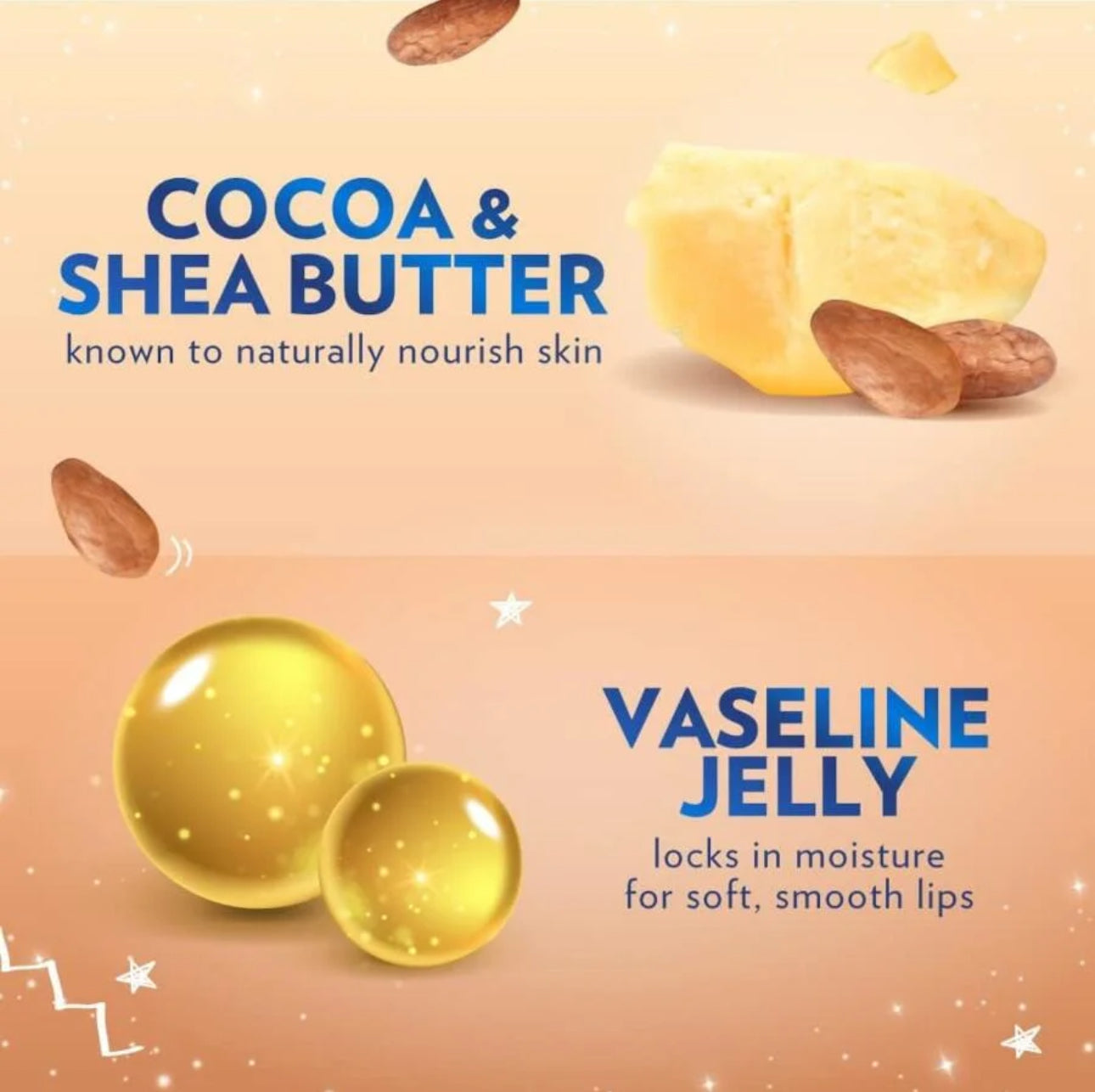 Vaseline Cocoa Butter Lip Care Stick - 4.8g