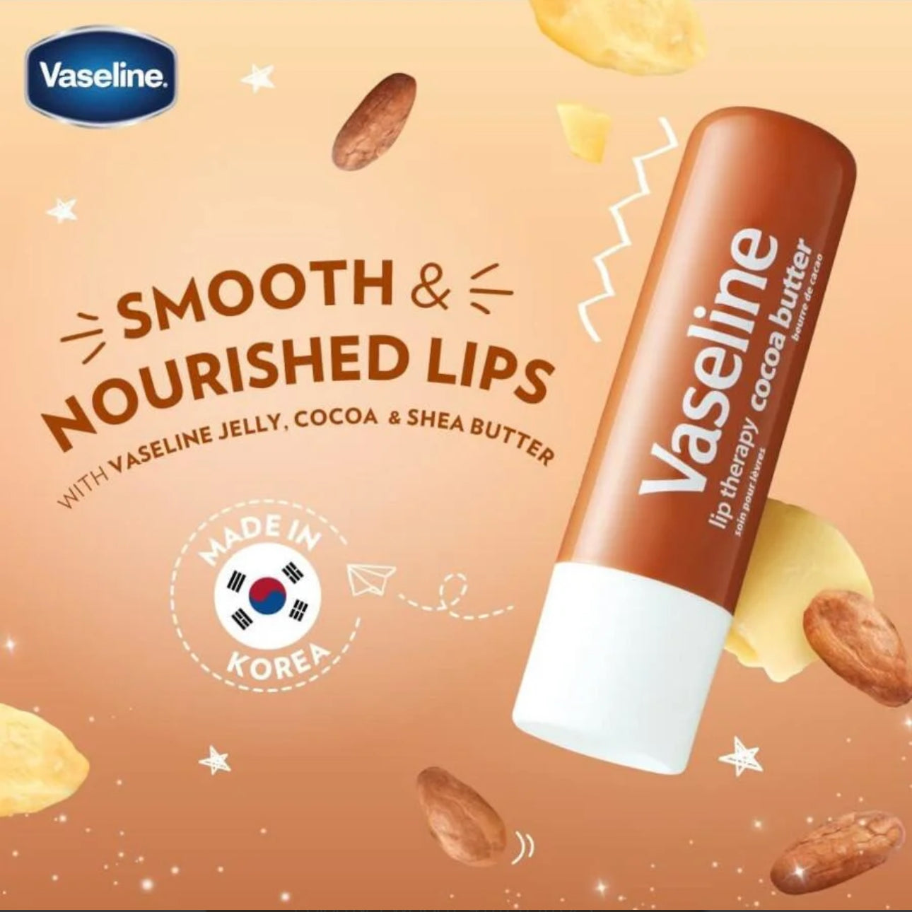 Vaseline Cocoa Butter Lip Care Stick - 4.8g