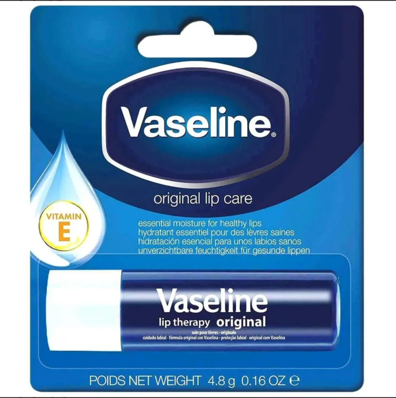 Vaseline Original Lip Care Stick - 4.8g